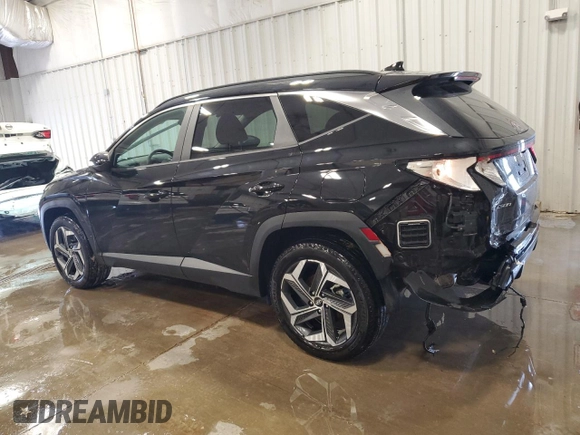 2024 Hyundai Tucson SEL with VIN 5NMJBCDE4RH424204, listed as a Copart auction lot 49596235 with 14,847 mi miles and Salvage Title. Bid and sale history available at carsss.com. Image 2.