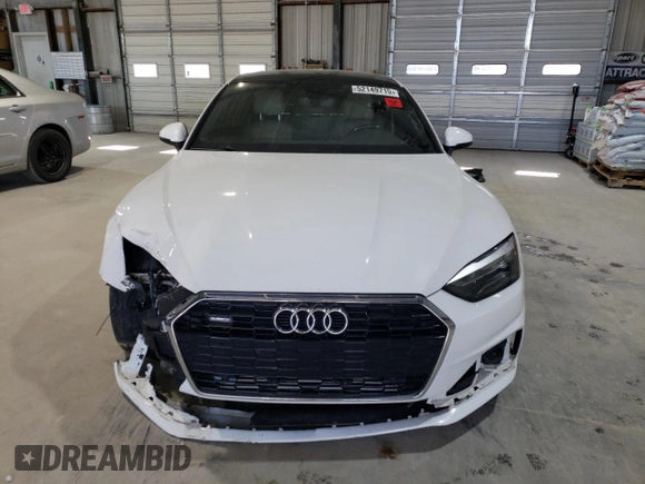 2020 Audi A5 Sportback Premium with VIN WAUANCF56LA005810, listed as a Copart auction lot 52149715 with 90,157 mi miles and Salvage Title. Bid and sale history available at carsss.com. Image 5.