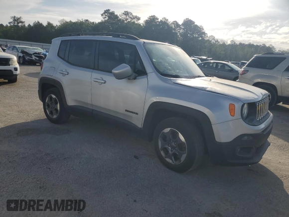 2016 Jeep Renegade Latitude z VIN ZACCJABW3GPD10780, wystawiony jako Copart lot #53134795 z przebiegiem 100 069 mil mil oraz Szkoda całkowita • Salvage title. Historia ofert i sprzedaży dostępna na DreamBid. Obrazek 4.