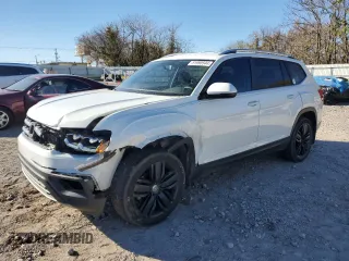 2018 Volkswagen Atlas S z VIN 1V2AR2CA4JC521361, wystawiony jako Copart lot #81990544 z przebiegiem 102 809 mil mil oraz Szkoda całkowita • Salvage title. Historia ofert i sprzedaży dostępna na DreamBid. Obrazek 1.
