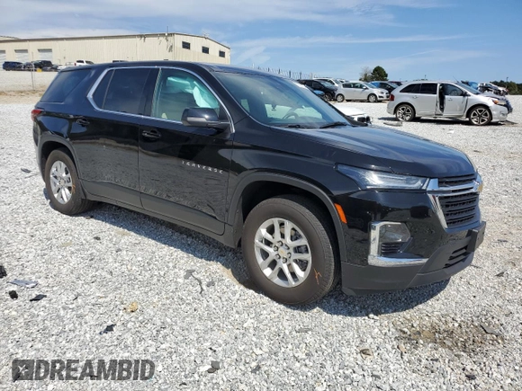 2022 Chevrolet Traverse LS with VIN 1GNEVFKW6NJ161179, listed as a Copart auction lot 70237594 with 31,170 mi miles and Salvage Title. Bid and sale history available at carsss.com. Image 4.