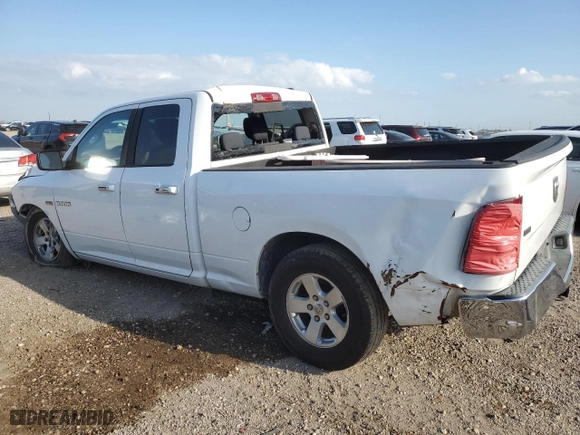2010 Dodge Ram 1500 SLT with VIN 1D7RB1GT9AS173325, listed as a Copart auction lot 43406715 with 206,591 mi miles and Salvage Title. Bid and sale history available at carsss.com. Image 2.