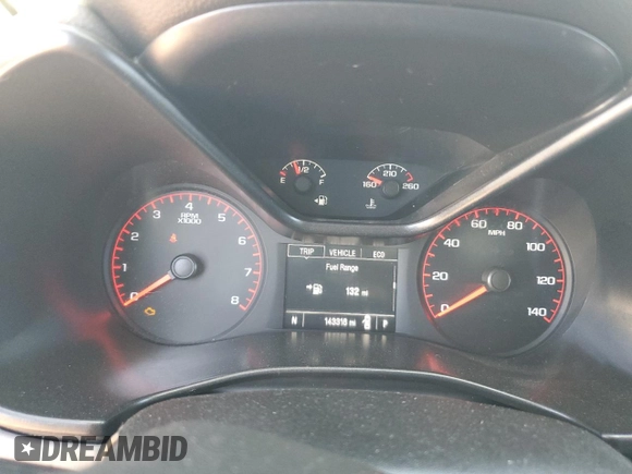 2016 GMC Canyon 2WD with VIN 1GTG5BEA1G1390236, listed as a Copart auction lot 50058495 with 143,316 mi miles and Salvage Title. Bid and sale history available at carsss.com. Image 9.