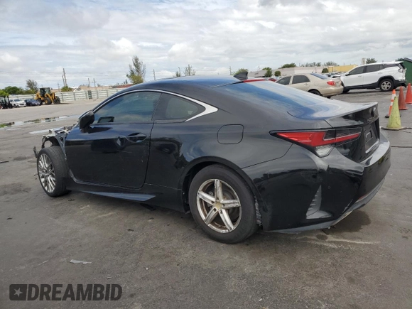 2020 Lexus RC 300 with VIN JTHD85EC5L5005646, listed as a Copart auction lot 55617555 with 29,804 mi miles and Non repairable. Bid and sale history available at DreamBid. Image 2.