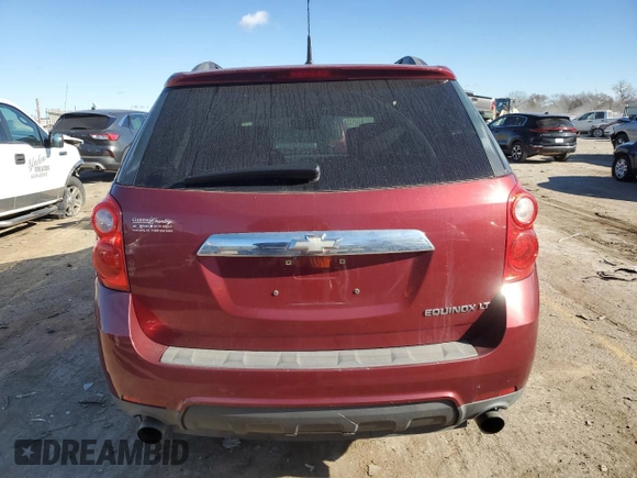 2010 Chevrolet Equinox LT w/2LT with VIN 2CNFLPEY0A6374783, listed as a Copart auction lot 82137894 with 206,590 mi miles and Salvage Title. Bid and sale history available at carsss.com. Image 6.
