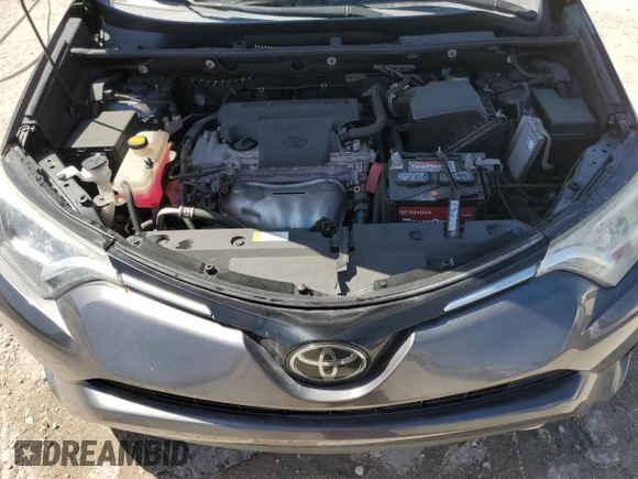 2018 Toyota RAV4 XLE with VIN 2T3WFREV1JW475641, listed as a Copart auction lot 54357525 with 53,609 mi miles and Salvage Title. Bid and sale history available at DreamBid. Image 12.