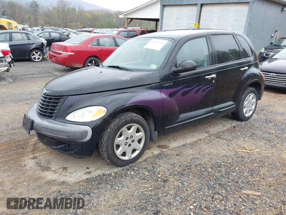 2002 Chrysler PT Cruiser with VIN 3C4FY48B32T301853, listed as a IAAI auction lot 42003188 with 165,283 mi miles. Bid and sale history available at carsss.com. Image 2.