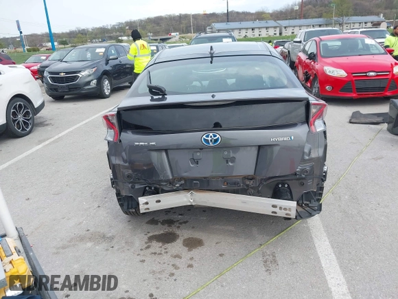 2018 Toyota Prius Two with VIN JTDKARFU7J3553216, listed as a IAAI auction lot 41979005 with 61,818 mi miles. Bid and sale history available at carsss.com. Image 17.