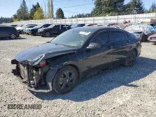 2021 Hyundai Elantra Blue z VIN KMHLM4AJ6MU011434, wystawiony jako Copart lot #53569595 z przebiegiem 91 532 mil mil oraz Szkoda całkowita • Salvage title. Historia ofert i sprzedaży dostępna na DreamBid. Obrazek 1.