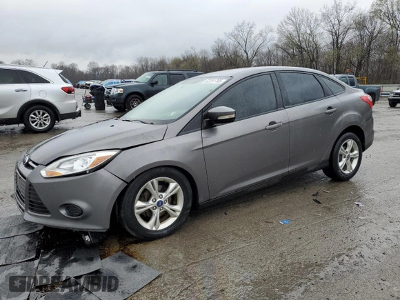2013 Ford Focus SE with VIN 1FADP3F20DL306956, listed as a Copart auction lot 52251705 with 139,062 mi miles and Salvage Title. Bid and sale history available at carsss.com. Image 1.