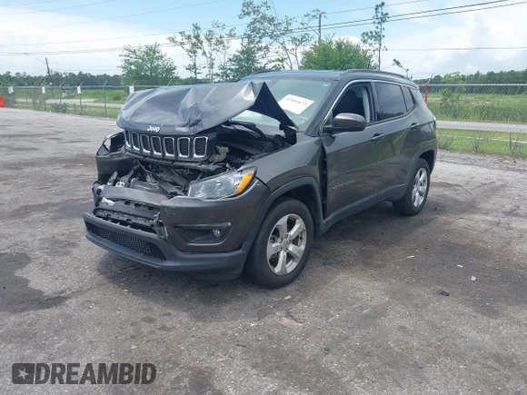 2018 Jeep Compass Latitude with VIN 3C4NJDBB6JT342520, listed as a IAAI auction lot 42464673 with 66,680 mi miles and . Bid and sale history available at DreamBid. Image 17.