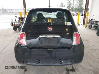 2015 FIAT 500e with VIN 3C3CFFGE3FT590114, listed as a IAAI auction lot 41712470 with 67,337 mi miles. Bid and sale history available at carsss.com. Image 16.