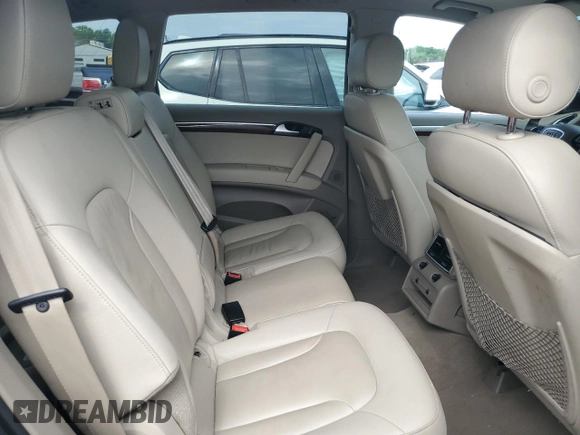2013 Audi Q7 Premium Plus with VIN WA1LGAFE3DD016008, listed as a Copart auction lot 60279605 with 99,266 mi miles and Salvage title. Bid and sale history available at DreamBid. Image 11.