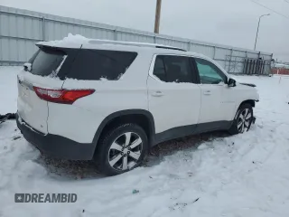 2018 Chevrolet Traverse LT Leather with VIN 1GNEVHKW2JJ283284, listed as a Copart auction lot 84390814 with 94,077 mi miles and Salvage Title. Bid and sale history available at carsss.com. Image 3.