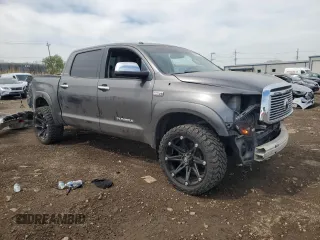 2013 Toyota Tundra Limited with VIN 5TFHW5F17DX282150, listed as a Copart auction lot 55676795 with 110,835 mi miles and Salvage title. Bid and sale history available at DreamBid. Image 4.