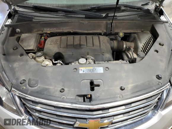 2017 Chevrolet Traverse LT with VIN 1GNKVGKDXHJ354060, listed as a Copart auction lot 52170915 with 148,475 mi miles and Salvage Title. Bid and sale history available at DreamBid. Image 12.
