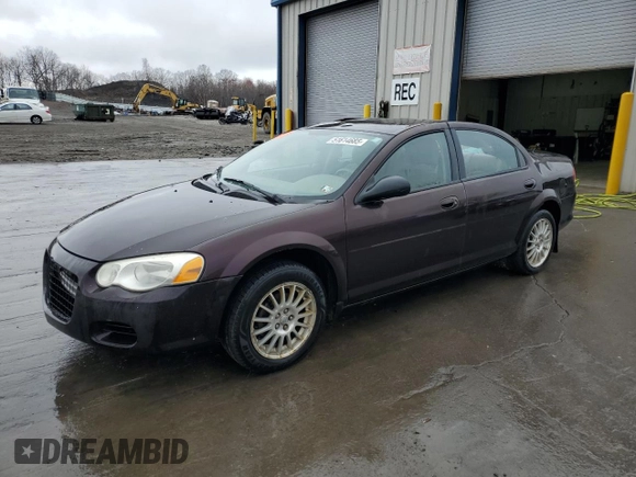 2004 Chrysler Sebring LX with VIN 1C3EL46X44N233837, listed as a Copart auction lot 51614685 with 161,676 mi miles and Salvage Title. Bid and sale history available at DreamBid. Image 1.