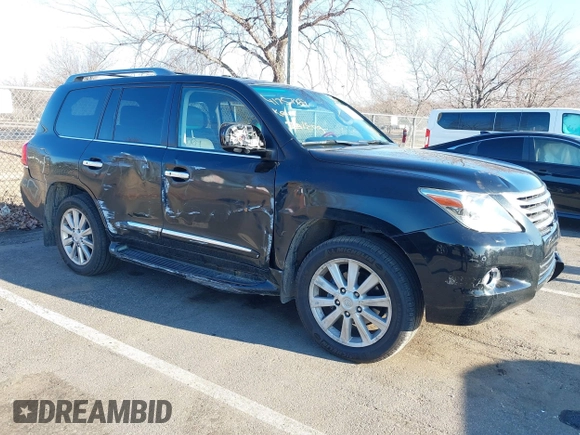2009 Lexus LX 570 with VIN JTJHY00W094032465, listed as a IAAI auction lot 41757069 with 395,307 mi miles and . Bid and sale history available at carsss.com. Image 6.