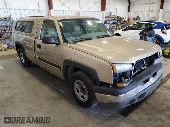 2004 Chevrolet Silverado 1500 LS with VIN 1GCEC14VX4Z337639, listed as a Copart auction lot 53517035 with 0 mi miles and Non Repairable. Bid and sale history available at carsss.com. Image 4.