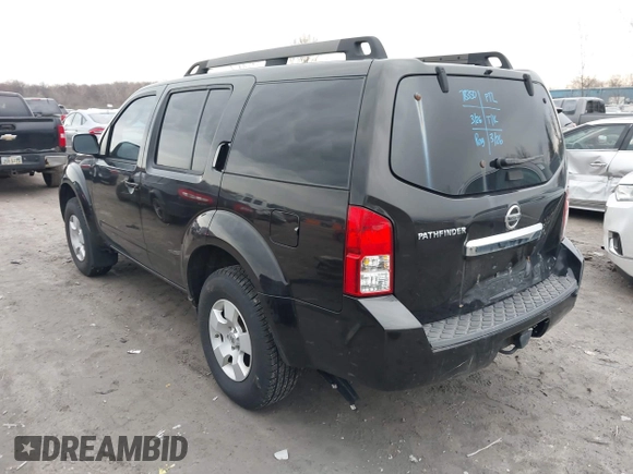 2011 Nissan Pathfinder Silver with VIN 5N1AR1NB1BC631248, listed as a IAAI auction lot 41921956 with 165,360 mi miles. Bid and sale history available at carsss.com. Image 3.