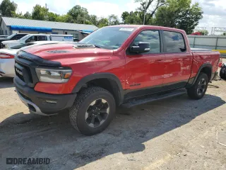 2019 Ram 1500 Rebel with VIN 1C6SRFLT1KN671617, listed as a Copart auction lot 69326314 with 94,094 mi miles and Salvage Title. Bid and sale history available at carsss.com. Image 1.