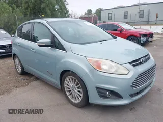 2013 Ford C-Max SEL z VIN 1FADP5CUXDL512397, wystawiony jako IAAI lot #42428242 z przebiegiem 154 973 mil mil oraz . Historia ofert i sprzedaży dostępna na DreamBid. Obrazek 1.