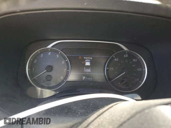 2022 Nissan Frontier SV with VIN 1N6ED1EJ1NN676305, listed as a Copart auction lot 50247215 with 56,252 mi miles and Salvage title. Bid and sale history available at DreamBid. Image 9.