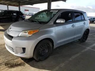 2012 Scion xD with VIN JTKKU4B45C1023933, listed as a Copart auction lot 49886585 with 206,421 mi miles and Salvage Title. Bid and sale history available at DreamBid. Image 1.