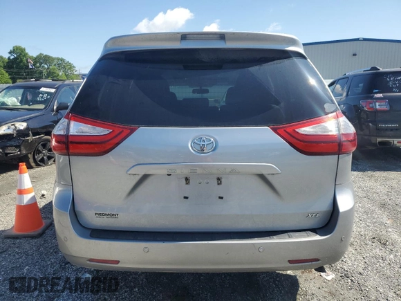 2016 Toyota Sienna XLE с VIN 5TDYK3DC9GS718138, выставлен на аукционе Copart как лот 57137635 с пробегом 105 384 миль миль и Списание • Salvage title. История ставок и продаж доступна на DreamBid. Изображение 6.