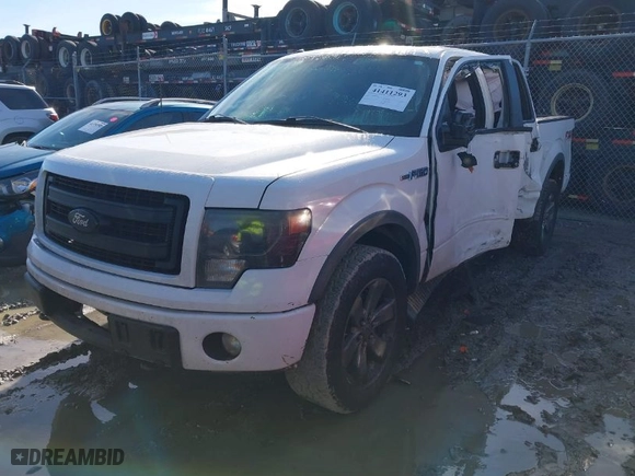 2013 Ford F-150 XL with VIN 1FTFW1ET4DKF24134, listed as a IAAI auction lot 41411293 with 289,430 mi miles. Bid and sale history available at carsss.com. Image 2.