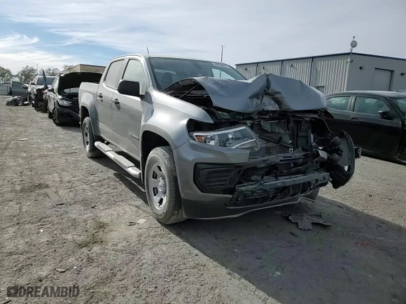 2021 Chevrolet Colorado 2WD Work Truck with VIN 1GCGSBEN3M1285639, listed as a Copart auction lot 84638014 with 32,567 mi miles and Salvage Title. Bid and sale history available at carsss.com. Image 10.