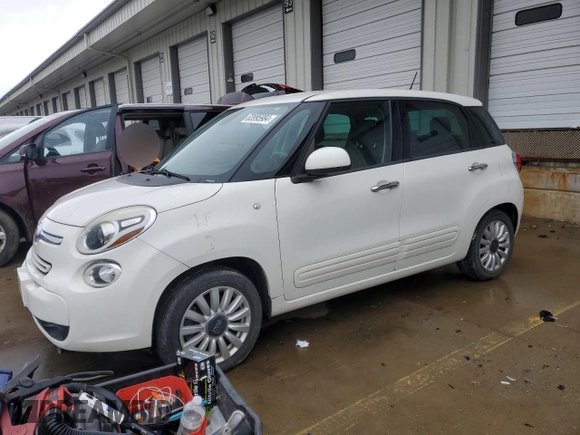 2014 FIAT 500L Easy with VIN ZFBCFABH3EZ028210, listed as a Copart auction lot 83995984 with Not Provided miles and Salvage Title. Bid and sale history available at DreamBid. Image 1.