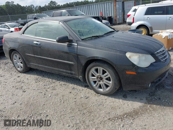 2008 Chrysler Sebring Limited with VIN 1C3LC65M18N197394, listed as a IAAI auction lot 41956344 with Not Provided miles. Bid and sale history available at carsss.com. Image 1.