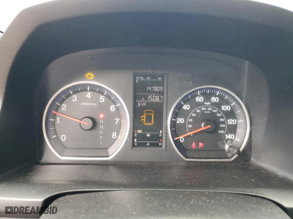 2007 Honda CR-V EX-L with VIN JHLRE48717C088912, listed as a Copart auction lot 46753155 with 147,909 mi miles and Salvage Title. Bid and sale history available at carsss.com. Image 9.