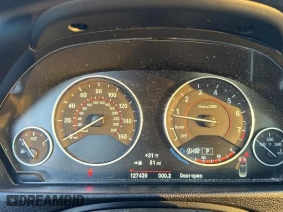 2017 BMW 4 Series 430i xDrive with VIN WBA4U9C35H5H64067, listed as a Copart auction lot 48557865 with 127,439 mi miles and Clean title. Bid and sale history available at DreamBid. Image 8.