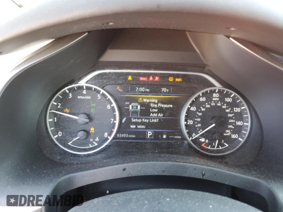 2019 Nissan Murano SL z VIN 5N1AZ2MJ5KN102243, wystawiony jako Copart lot #50614165 z przebiegiem 93 493 mil mil oraz Szkoda całkowita • Salvage title. Historia ofert i sprzedaży dostępna na DreamBid. Obrazek 9.