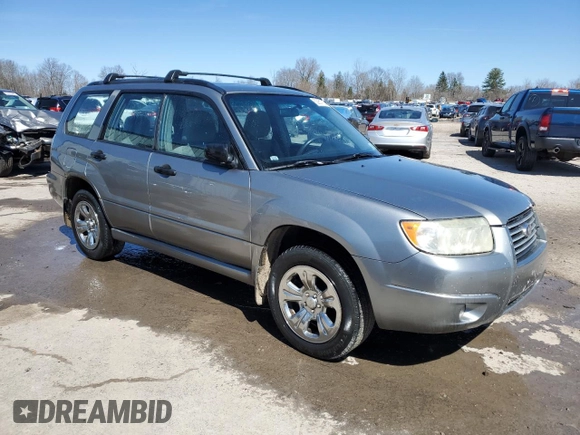 2007 Subaru Forester X with VIN JF1SG63697H708529, listed as a Copart auction lot 52957765 with 191,942 mi miles and Salvage Title. Bid and sale history available at carsss.com. Image 4.