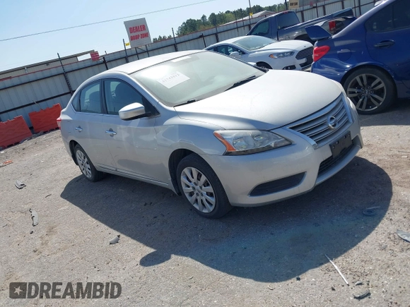 2015 Nissan Sentra SL with VIN 3N1AB7AP9FY376412, listed as a IAAI auction lot 41743212 with 11,298 mi miles and . Bid and sale history available at DreamBid. Image 1.