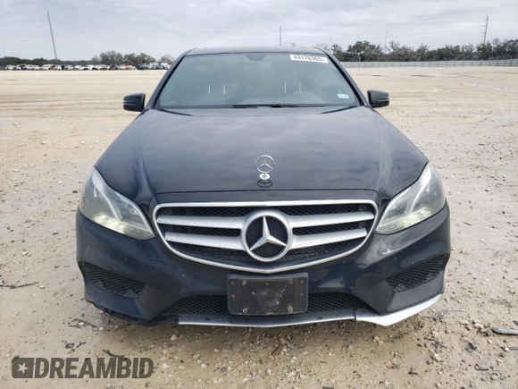 2015 Mercedes-Benz E 350 Sport with VIN WDDHF5KB1FB085821, listed as a Copart auction lot 43176365 with 128,177 mi miles and Salvage title. Bid and sale history available at DreamBid. Image 5.