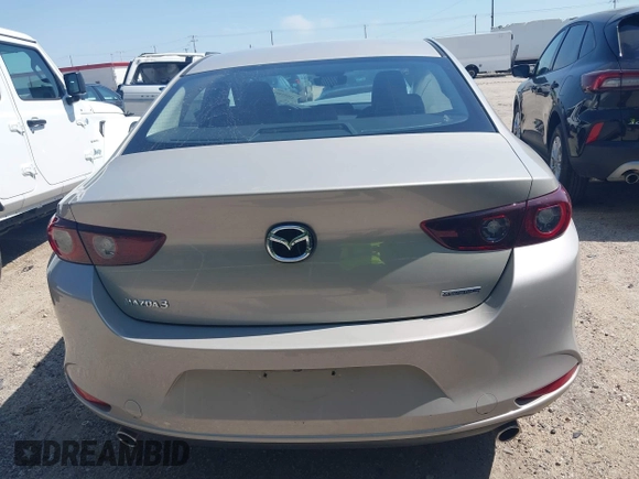 2025 Mazda 3 S Select Sport with VIN JM1BPABMXS1775333, listed as a IAAI auction lot 42053491 with 2,457 mi miles and . Bid and sale history available at DreamBid. Image 16.
