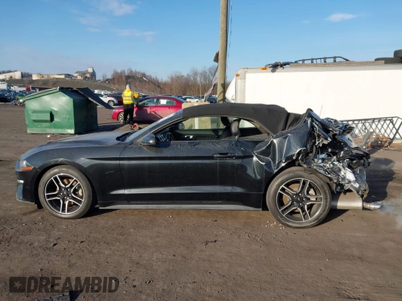 2018 Ford Mustang EcoBoost Premium with VIN 1FATP8UH1J5110458, listed as a IAAI auction lot 41454016 with 26,146 mi miles and . Bid and sale history available at DreamBid. Image 14.