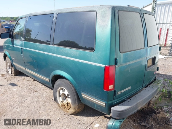 1998 GMC Safari z VIN 1GKDM19W6WB540036, wystawiony jako IAAI lot #42166520 z przebiegiem Nie podano mil oraz . Historia ofert i sprzedaży dostępna na DreamBid. Obrazek 3.