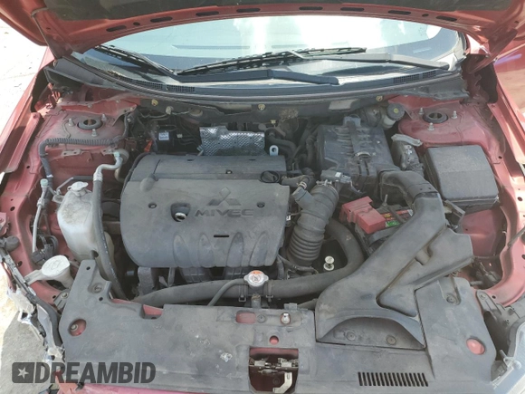 2014 Mitsubishi Lancer ES with VIN JA32U2FU4EU011407, listed as a Copart auction lot 55644954 with 191,722 mi miles and Salvage Title. Bid and sale history available at carsss.com. Image 11.
