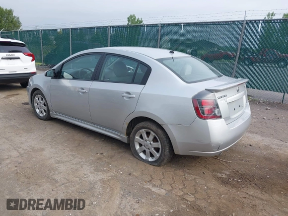 2012 Nissan Sentra SR with VIN 3N1AB6AP1CL676545, listed as a IAAI auction lot 42589966 with 155,791 mi miles and . Bid and sale history available at DreamBid. Image 3.