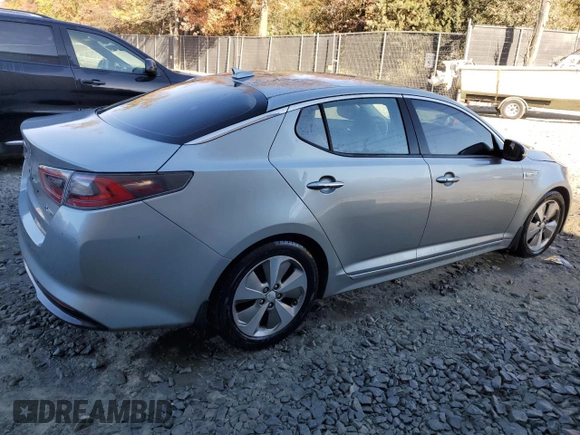 2015 Kia Optima Hybrid EX with VIN KNAGN4AD5F5090845, listed as a Copart auction lot 77896394 with 138,266 mi miles and Clean Title. Bid and sale history available at carsss.com. Image 3.