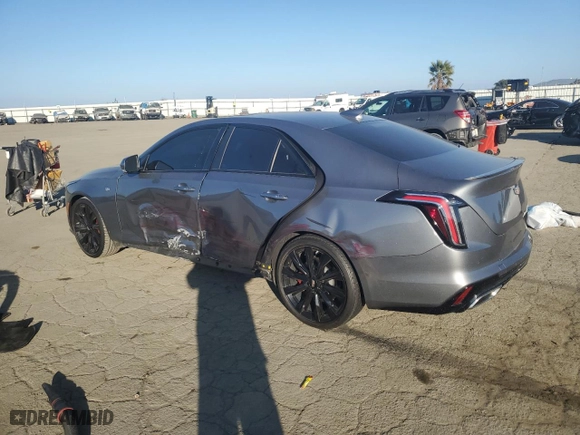 2020 Cadillac CT4 Sport with VIN 1G6DC5RK9L0141487, listed as a Copart auction lot 88697245 with 36,365 mi miles and Salvage Title. Bid and sale history available at carsss.com. Image 2.