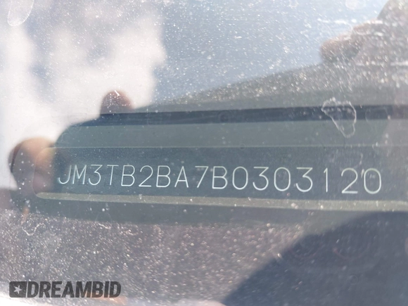2011 Mazda CX-9 Sport with VIN JM3TB2BA7B0303120, listed as a IAAI auction lot 42427053 with 219,673 mi miles and . Bid and sale history available at DreamBid. Image 17.