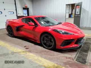 2024 Chevrolet Corvette 1LT z VIN 1G1YA2D46R5123805, wystawiony jako Copart lot #44888945 z przebiegiem Nie podano mil oraz Szkoda całkowita • Salvage title. Historia ofert i sprzedaży dostępna na DreamBid. Obrazek 4.