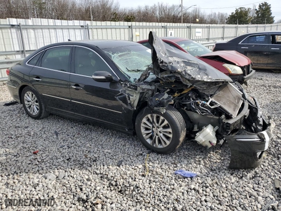2011 Hyundai Azera Limited with VIN KMHFC4DF1BA544541, listed as a Copart auction lot 42767664 with 47,340 mi miles and Salvage Title. Bid and sale history available at carsss.com. Image 4.