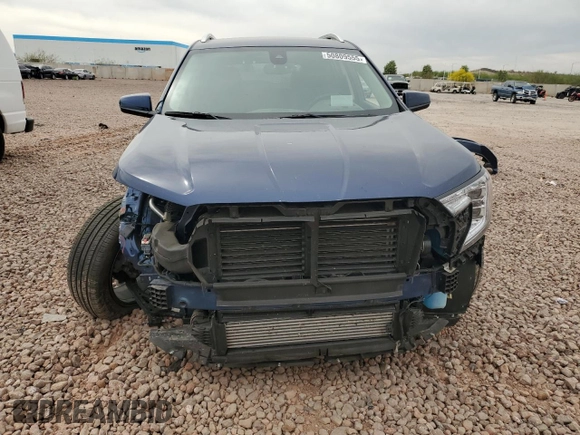 2023 GMC Terrain Denali with VIN 3GKALXEGXPL101655, listed as a Copart auction lot 50809555 with 18,362 mi miles and Salvage title. Bid and sale history available at DreamBid. Image 5.